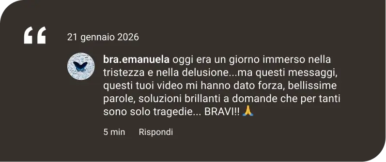 Testimonio destacado de un lector sobre los diálogos.